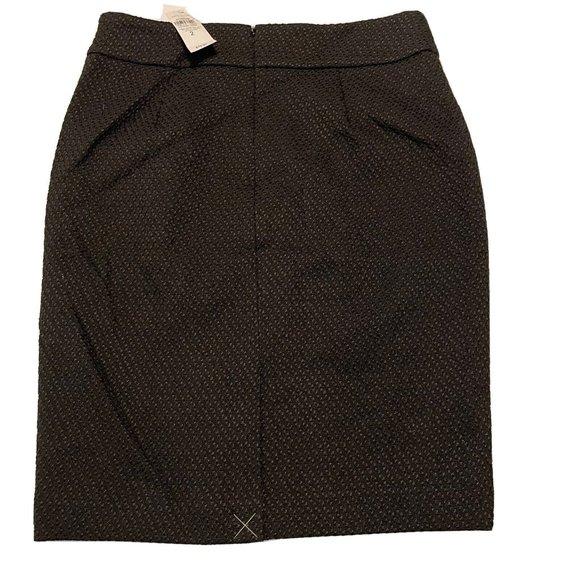 Jupe Crayon Ann Taylor En Coton – Taille 18, Noir, Genoux, Occasion Très Bon état